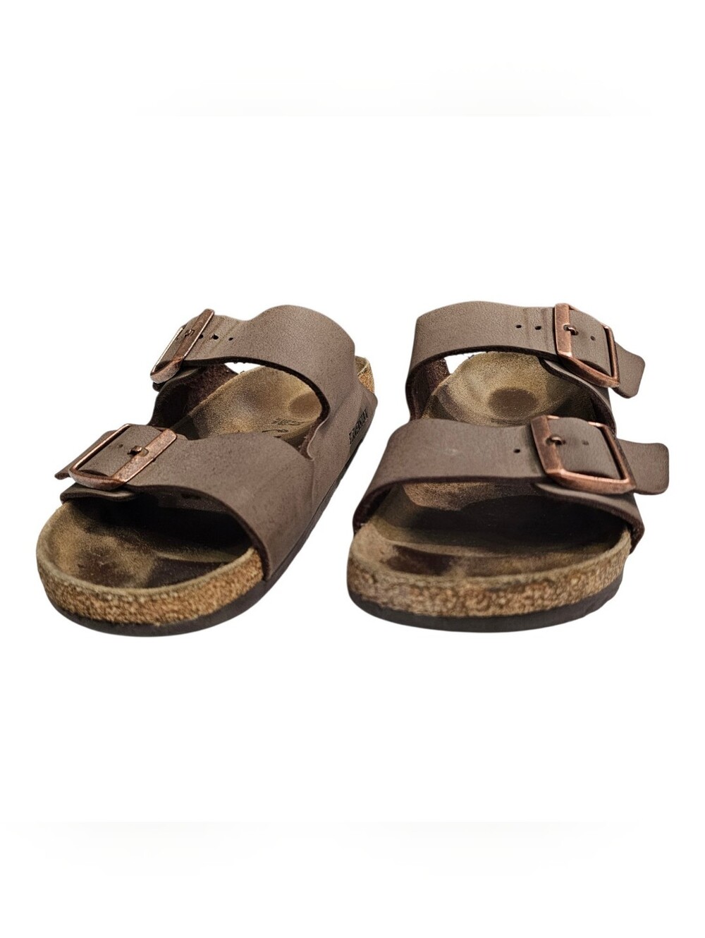 Birkenstock Arizona Mocha Brown Birkibuc Sandals Women's Size 39 EU 8-8.5